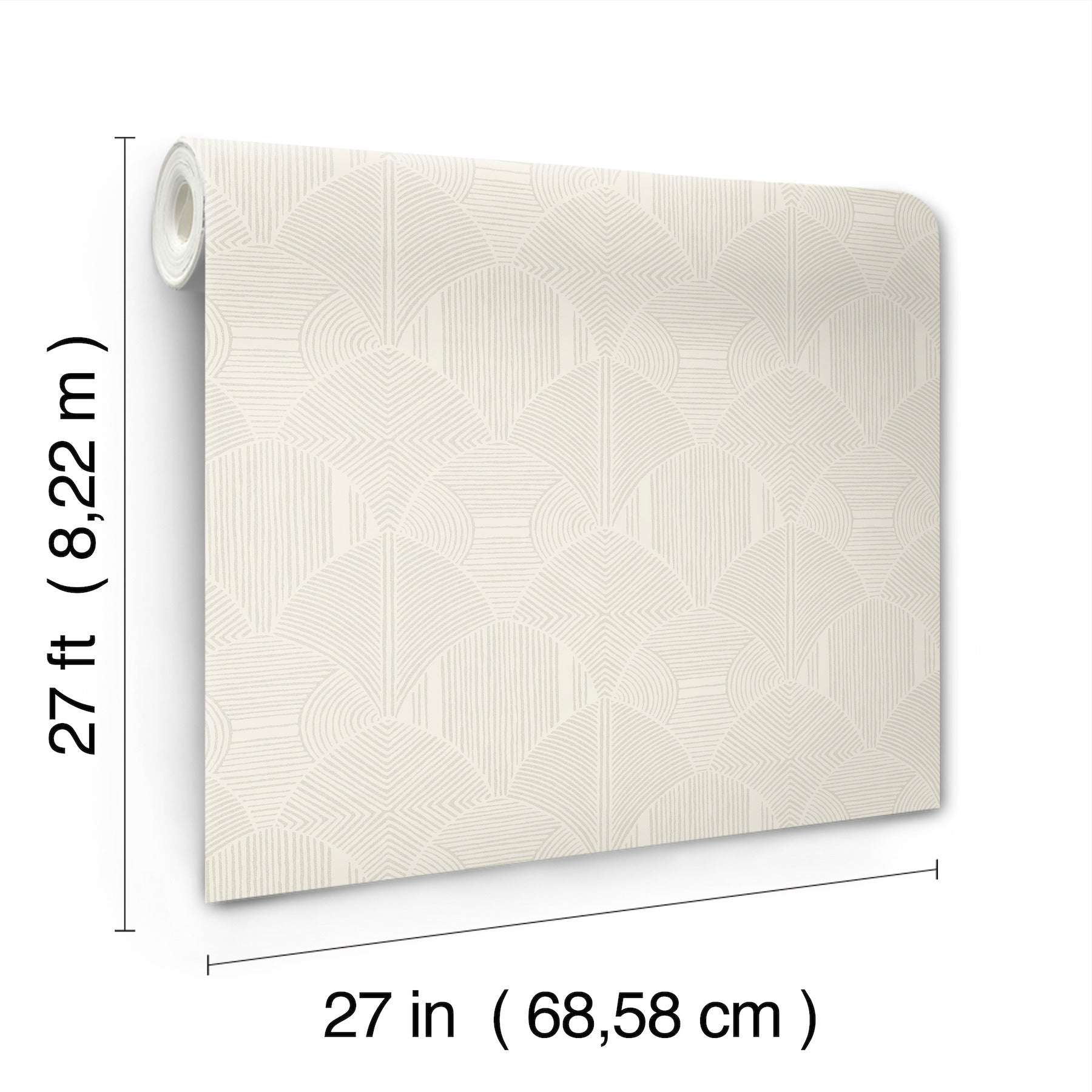 Meyberg Geometric Wallpaper Wallpaper A-Street Prints   