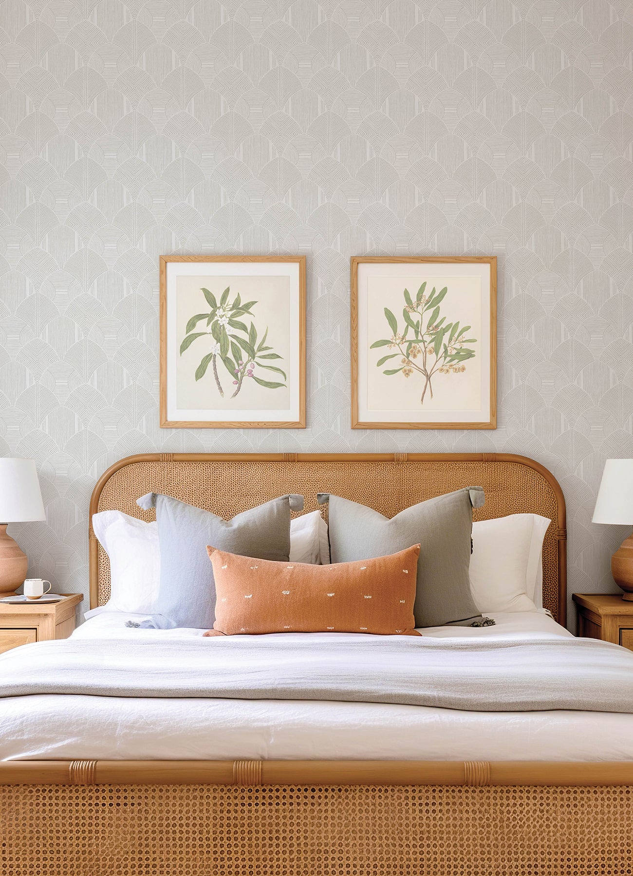 Meyberg Geometric Wallpaper Wallpaper A-Street Prints   