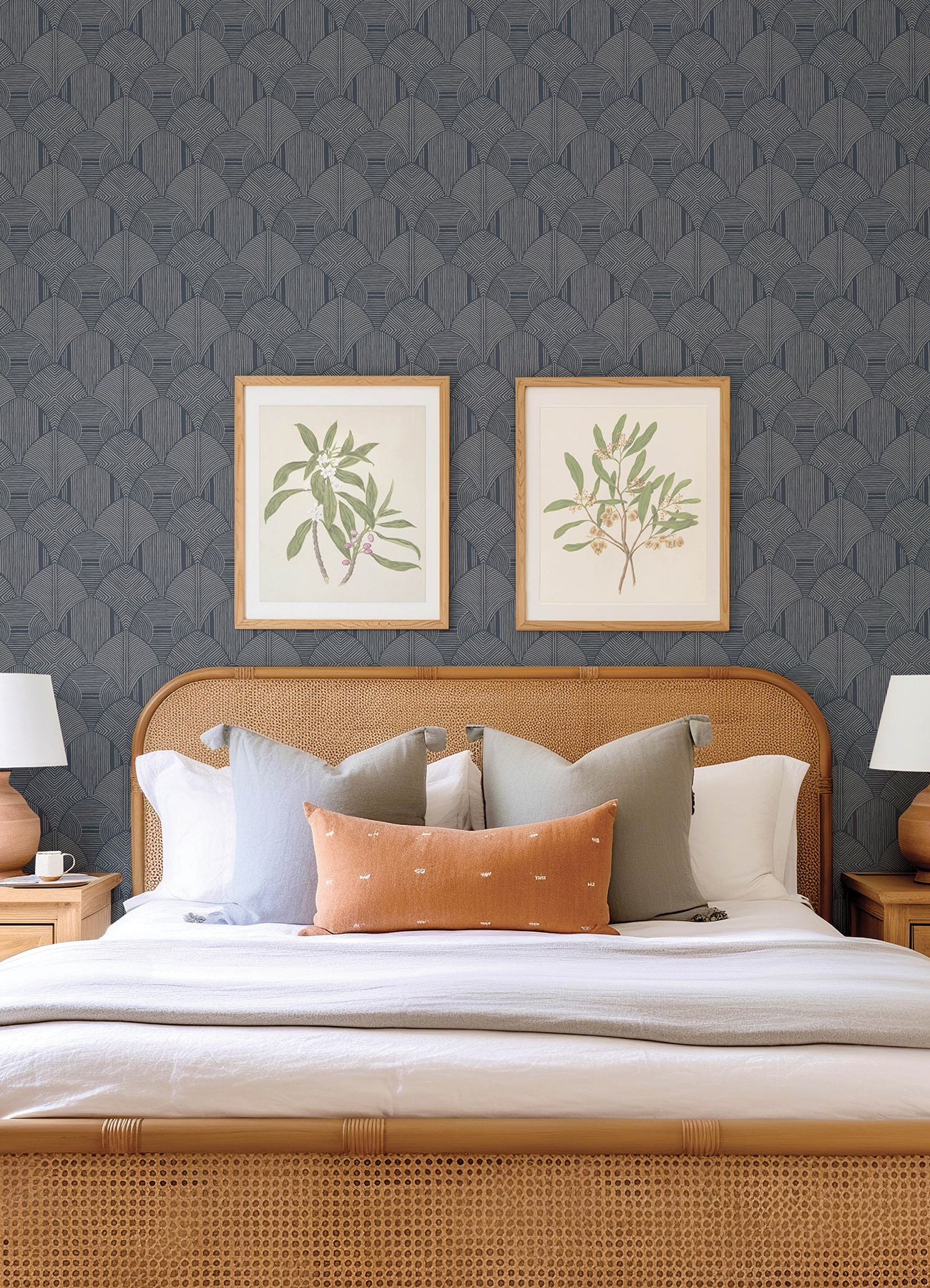 Meyberg Geometric Wallpaper Wallpaper A-Street Prints   