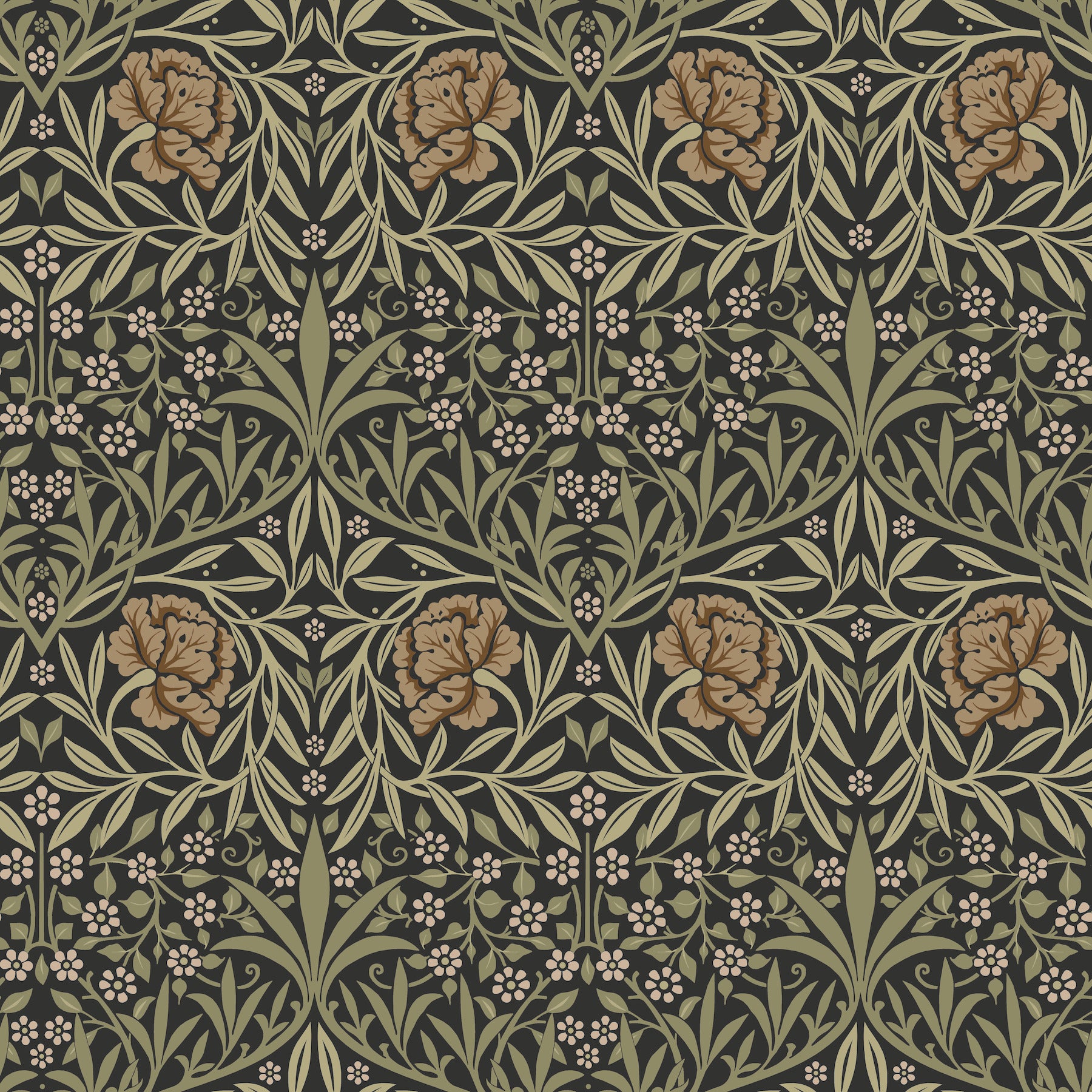 Oxford Union Wallpaper Wallpaper A-Street Prints Roll Black