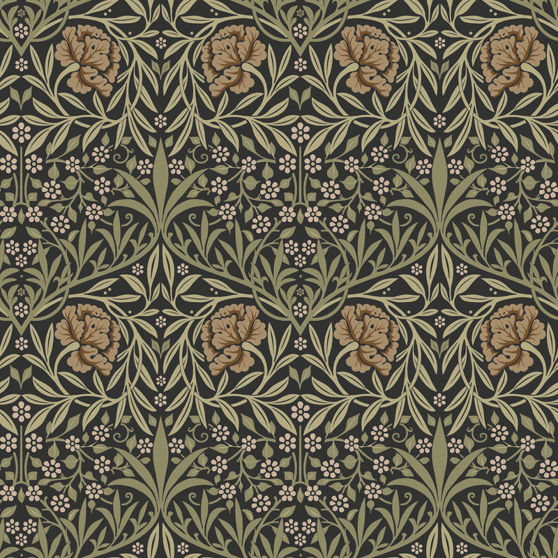 Oxford Union Wallpaper Wallpaper A-Street Prints Roll Black