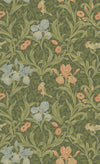 Iris Wallpaper Wallpaper A-Street Prints Roll Green