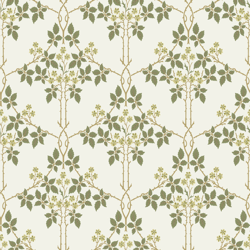 Blackberry Wallpaper Wallpaper A-Street Prints Roll Chartreuse