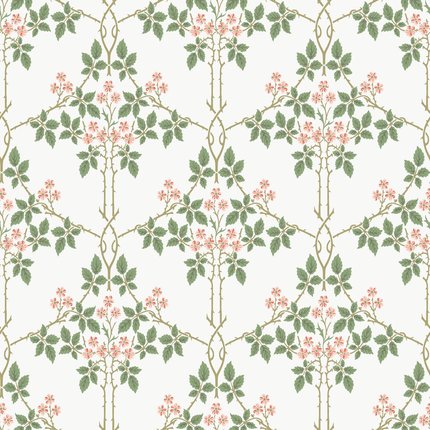Blackberry Wallpaper Wallpaper A-Street Prints Roll Pink