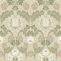 Myrtle Wallpaper Wallpaper A-Street Prints Roll Mauve