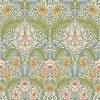 Myrtle Wallpaper Wallpaper A-Street Prints Roll Green