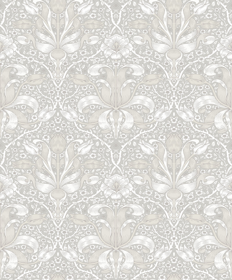 Spring Thicket Wallpaper Wallpaper A-Street Prints Roll Dove
