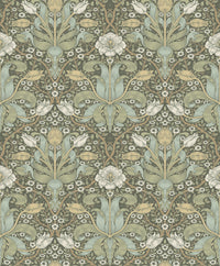Spring Thicket Wallpaper Wallpaper A-Street Prints Roll Green