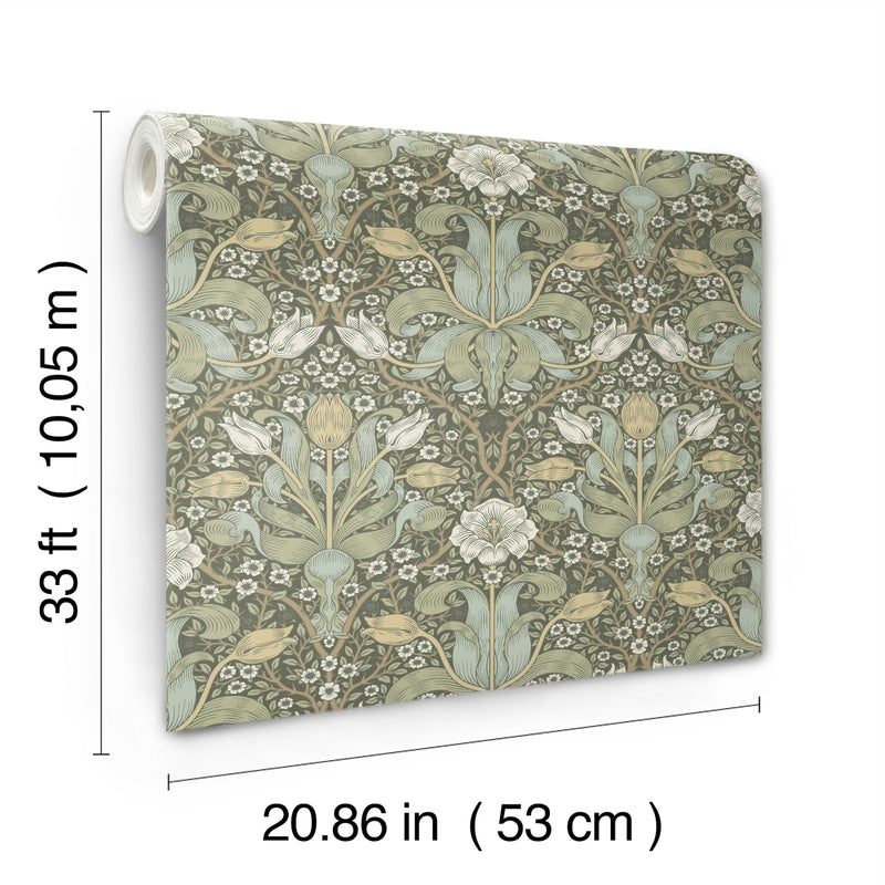 Spring Thicket Wallpaper Wallpaper A-Street Prints