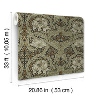 African Marigold Wallpaper Wallpaper A-Street Prints