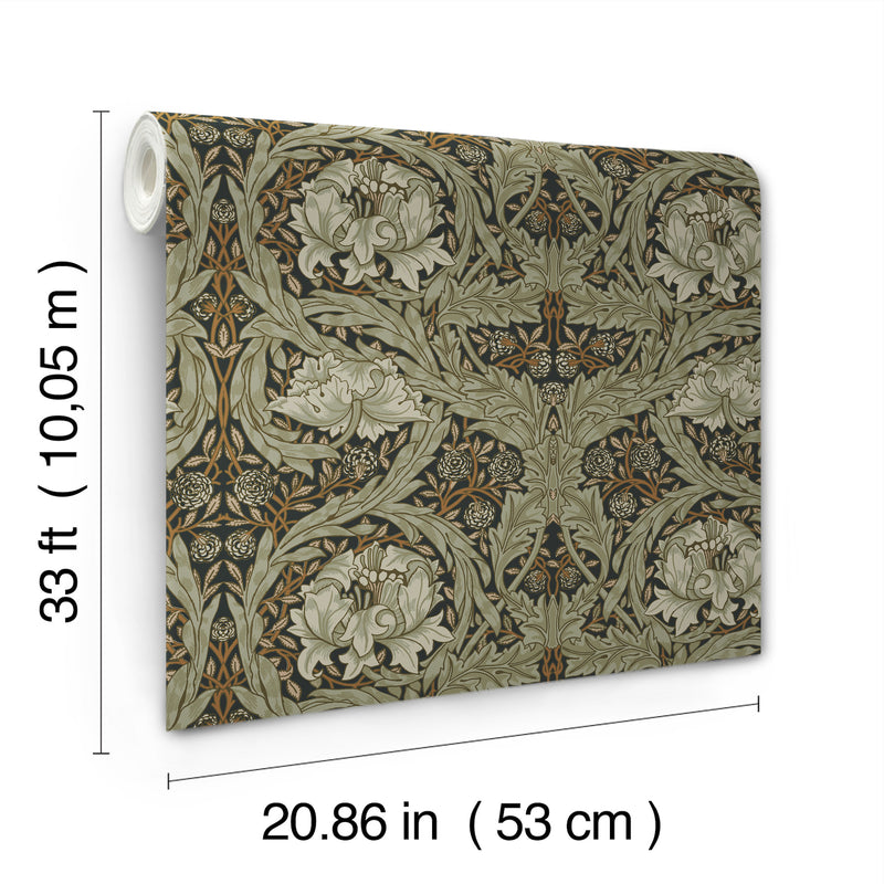 African Marigold Wallpaper Wallpaper A-Street Prints
