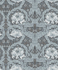 African Marigold Wallpaper Wallpaper A-Street Prints Roll Dark Blue