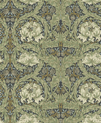 African Marigold Wallpaper Wallpaper A-Street Prints Roll Sea Green