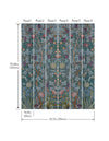 Vine Embroidery Mural Wallpaper A-Street Prints