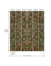 Vine Embroidery Mural Wallpaper A-Street Prints