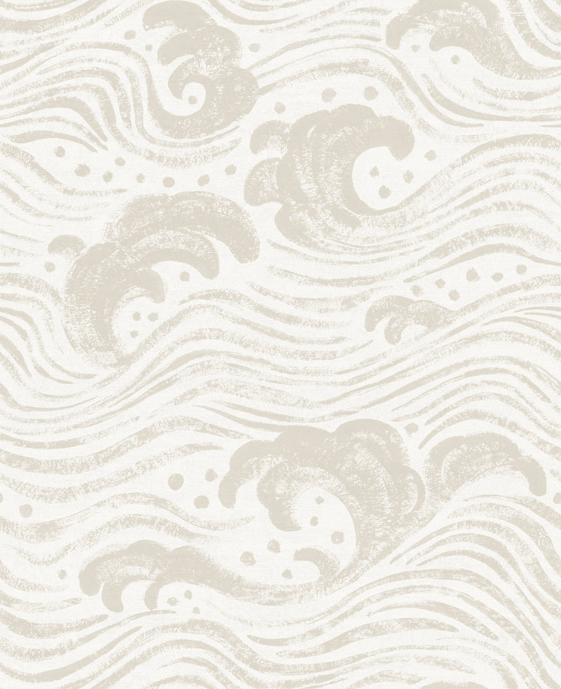 Swell Wallpaper Wallpaper A-Street Prints Roll Beige