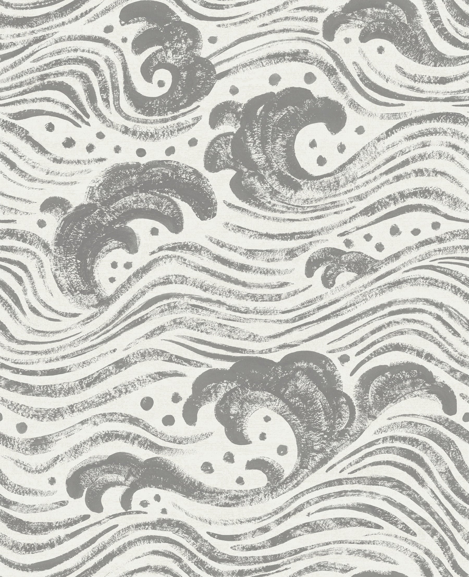Swell Wallpaper Wallpaper A-Street Prints Roll Charcoal