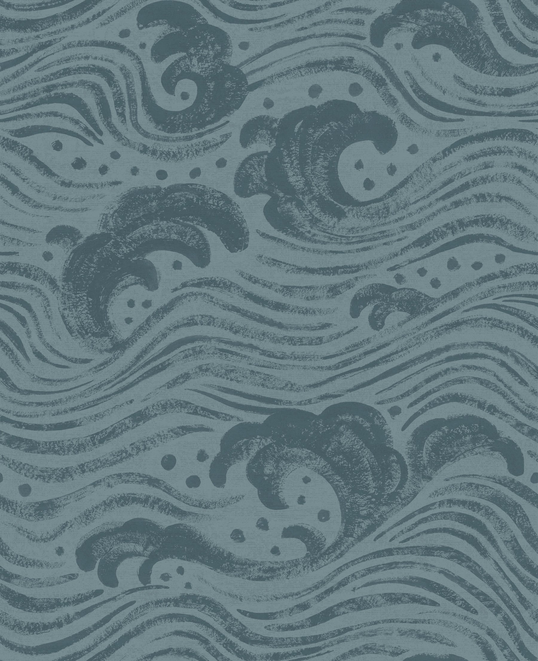 Swell Wallpaper Wallpaper A-Street Prints Roll Teal