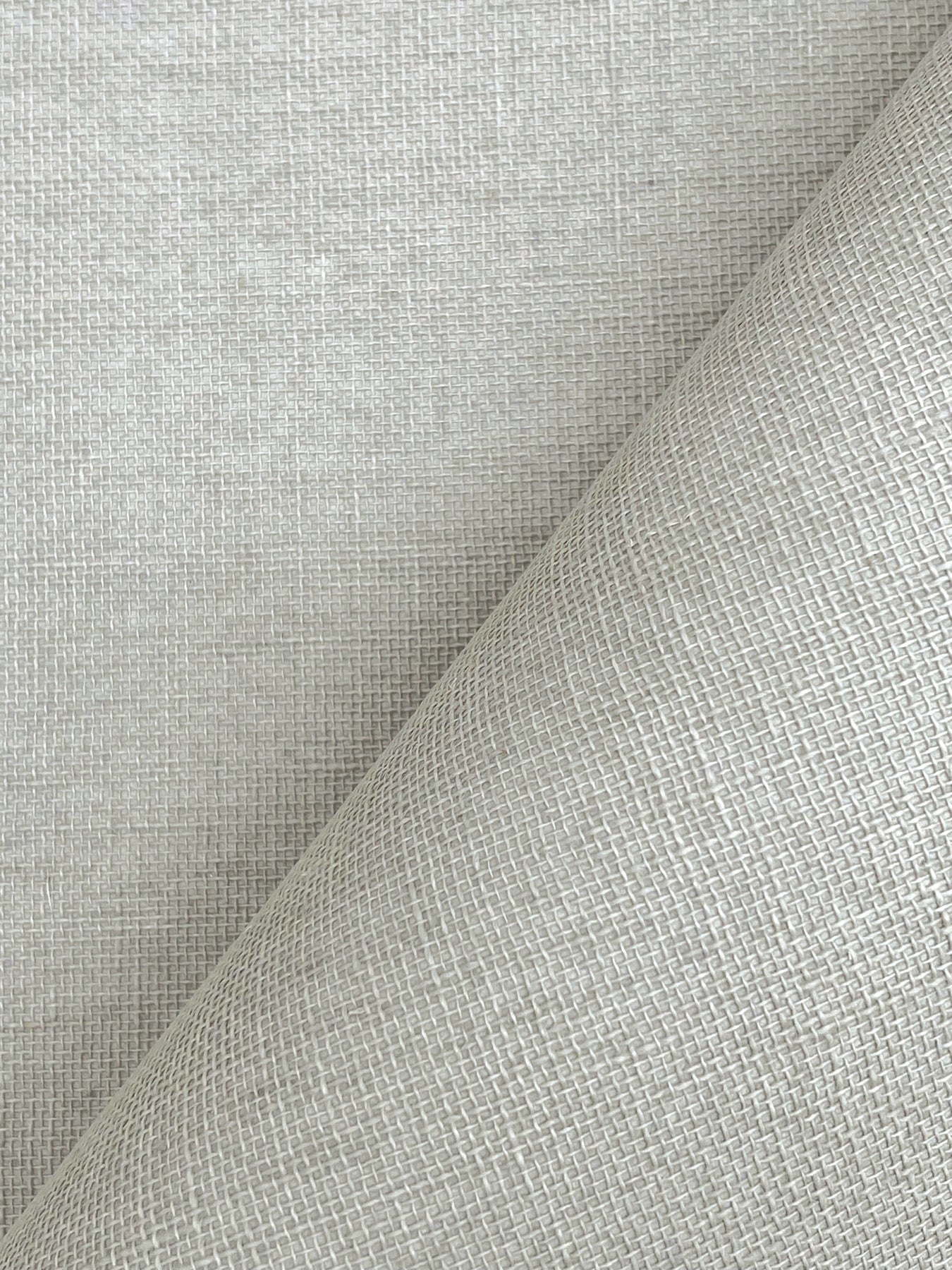 Woven Linen Wallpaper Antonina Vella   