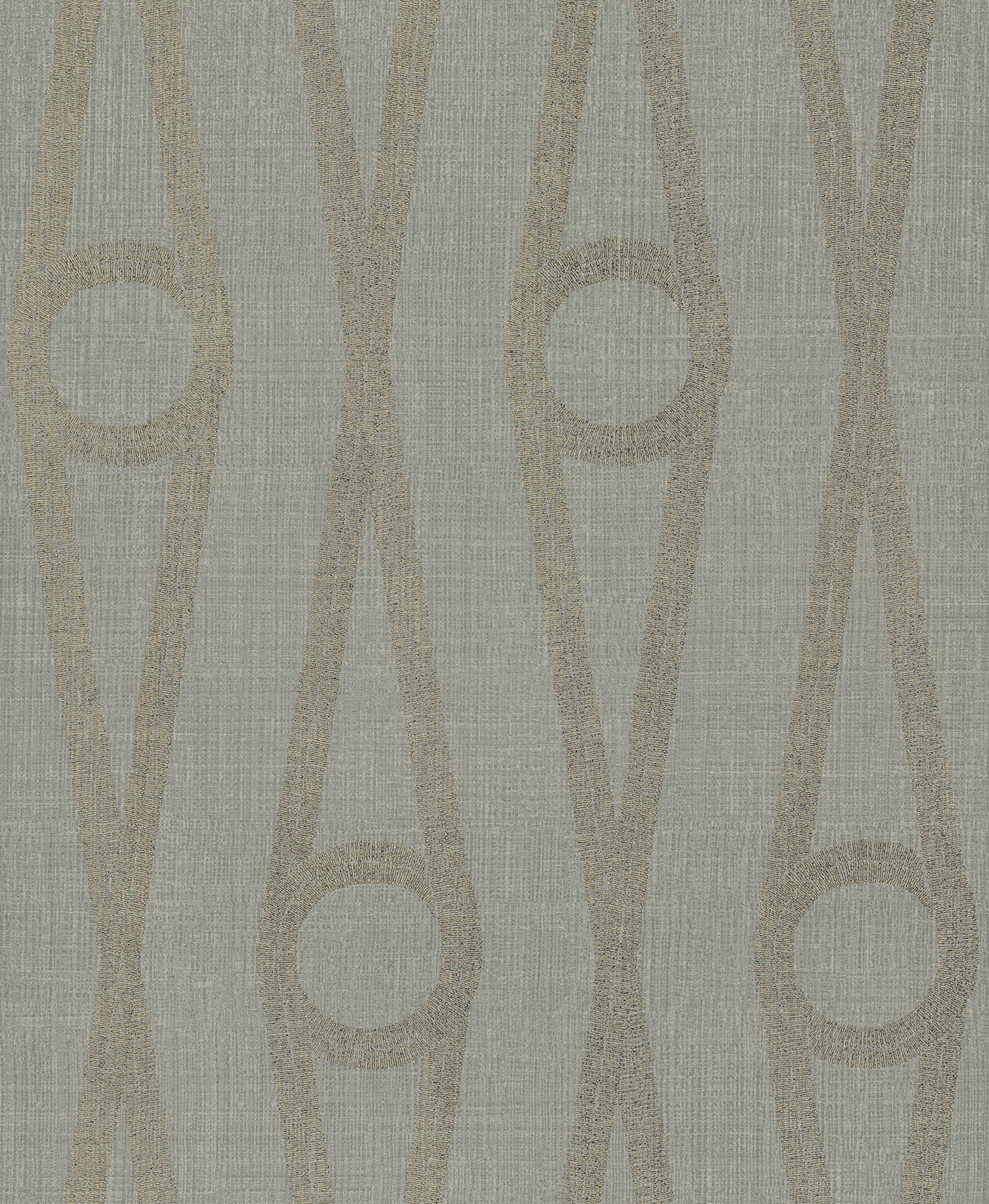 Henlein Wallpaper Antonina Vella Double Roll Grey 