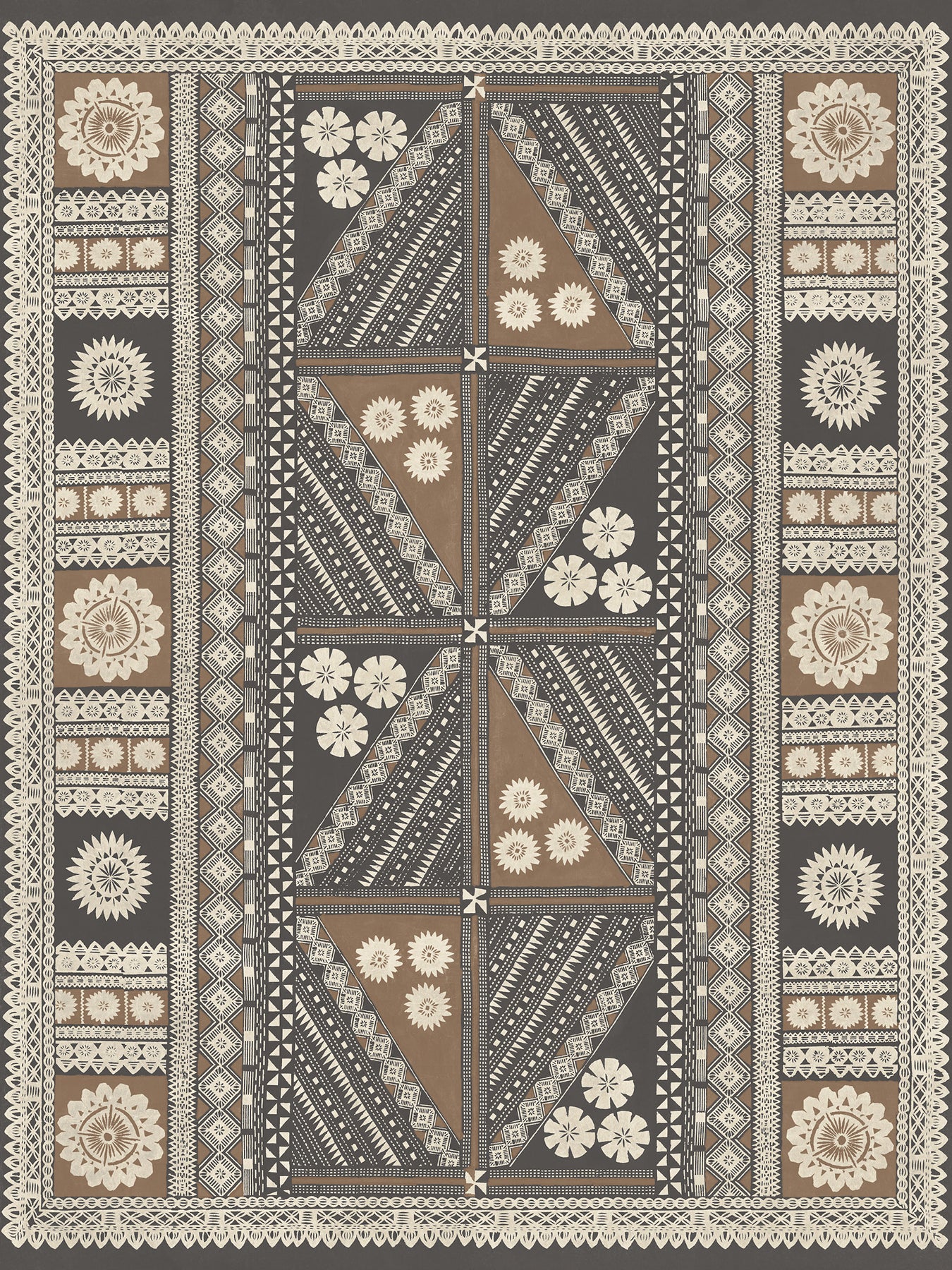Tapa Mural Wallpaper Antonina Vella Roll Sienna 