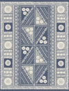 Tapa Mural Wallpaper Antonina Vella Roll Indigo 