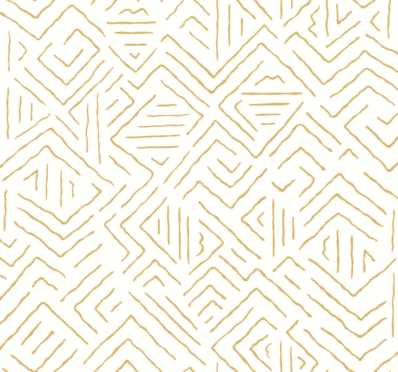 Sirih Wallpaper Antonina Vella Double Roll Ochre 