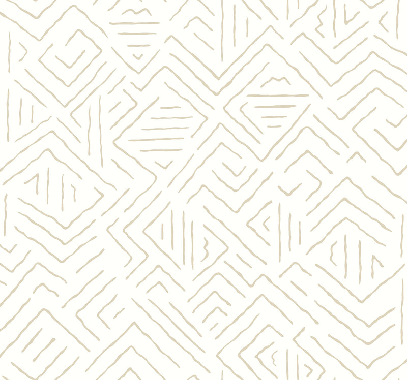 Sirih Wallpaper Antonina Vella Double Roll Beige 