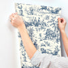 Seasons Toile Wallpaper Wallpaper York Wallcoverings   