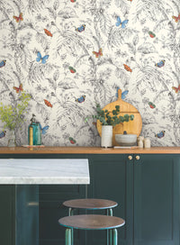 Papillon Wallpaper Wallpaper York Wallcoverings   