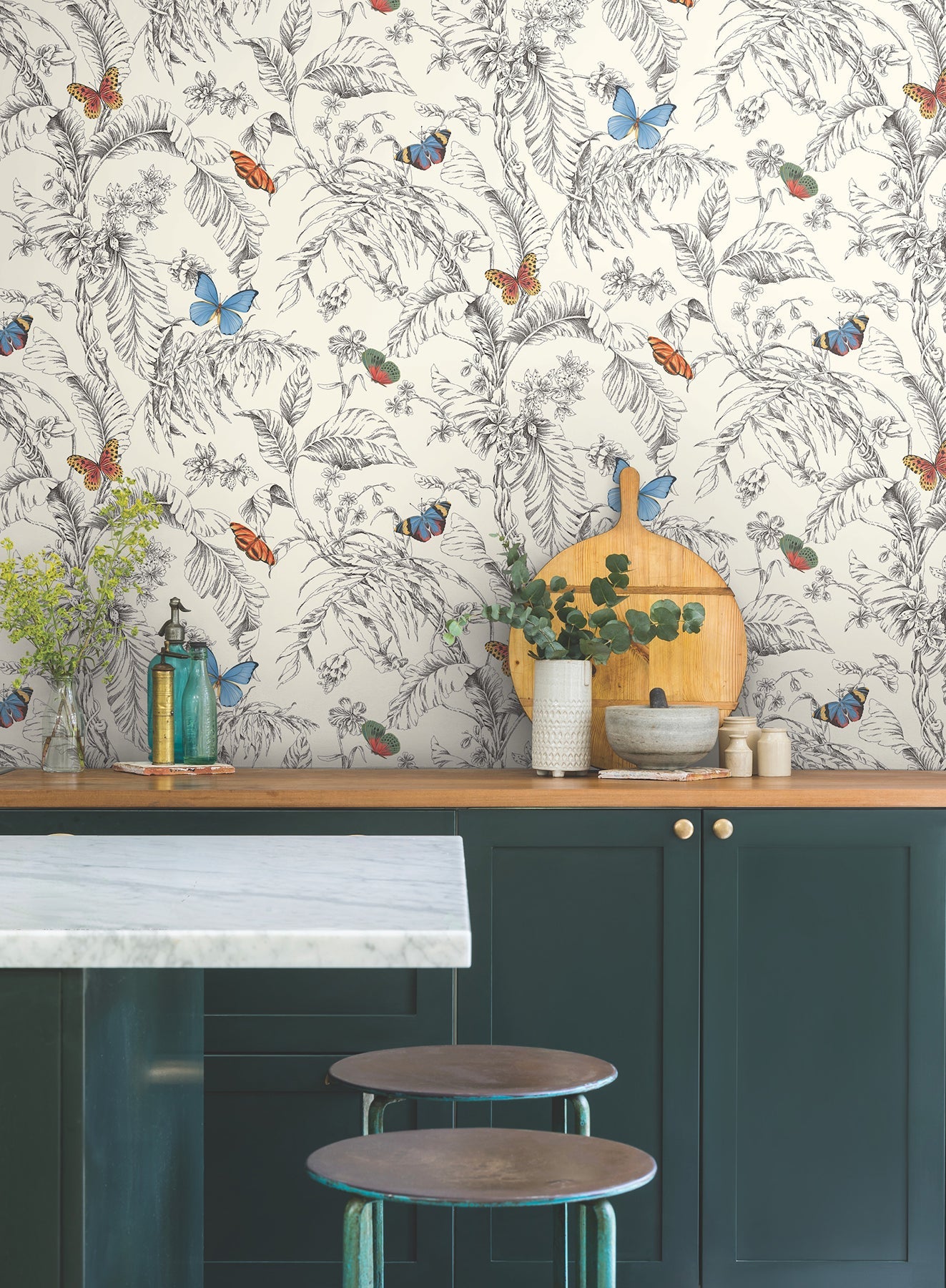 Papillon Wallpaper Wallpaper York Wallcoverings   