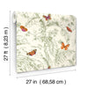 Papillon Wallpaper Wallpaper York Wallcoverings   