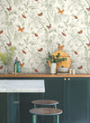 Papillon Wallpaper Wallpaper York Wallcoverings   