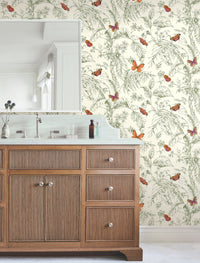 Papillon Wallpaper Wallpaper York Wallcoverings   