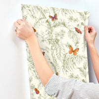 Papillon Wallpaper Wallpaper York Wallcoverings   
