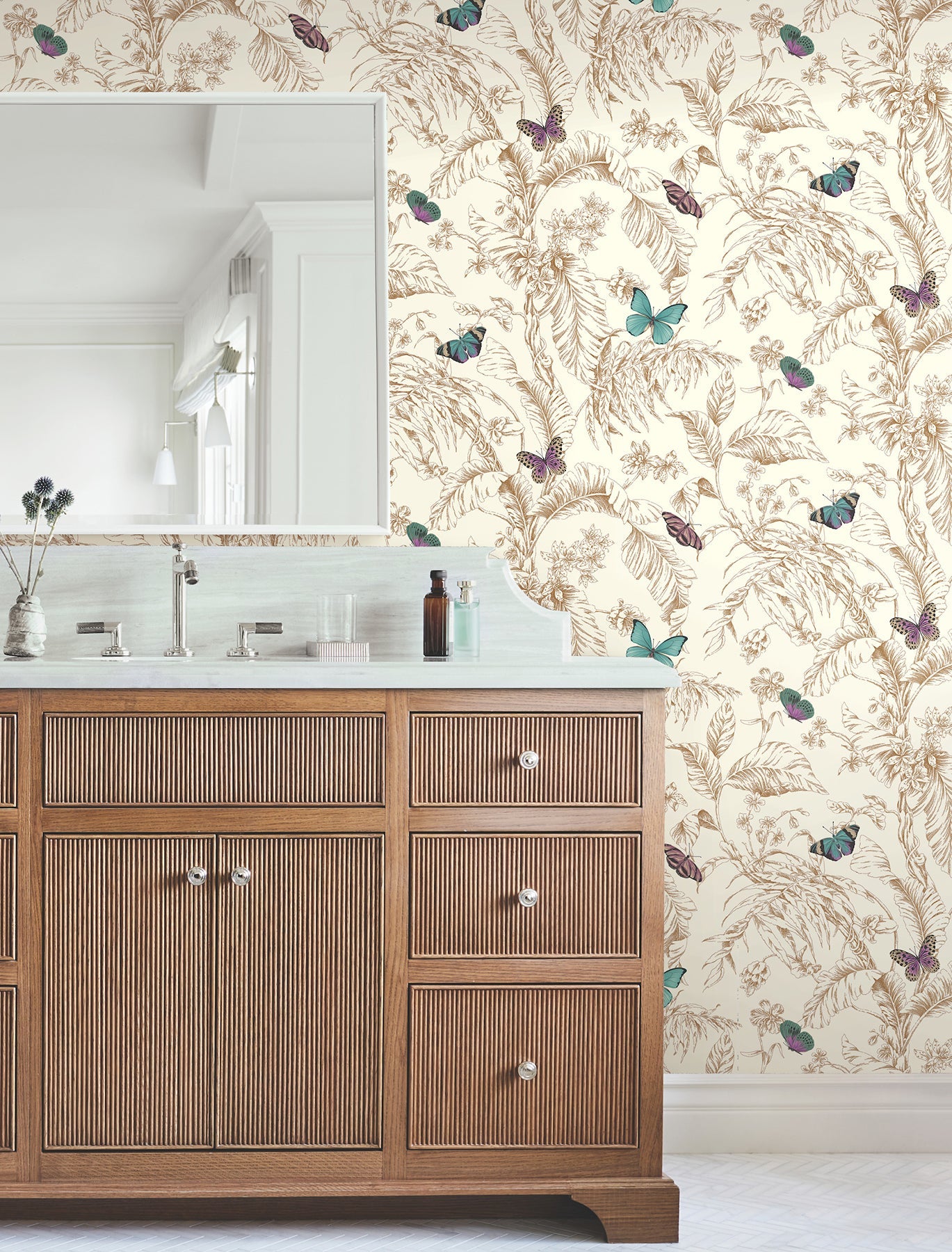 Papillon Wallpaper Wallpaper York Wallcoverings   