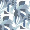 Papier Colle Wallpaper Wallpaper York Wallcoverings Double Roll Blue 