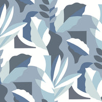 Papier Colle Wallpaper Wallpaper York Wallcoverings Double Roll Blue 