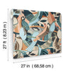 Fauvist Flock Wallpaper Wallpaper York Wallcoverings   