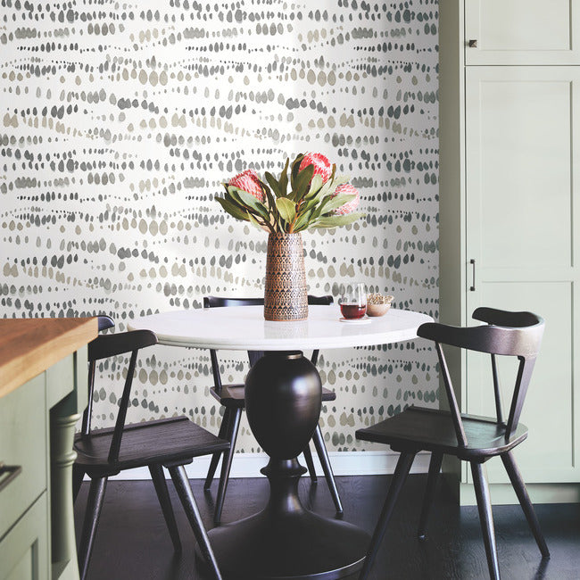 Lisa Audit Dewdrops Wallpaper Wallpaper York Wallcoverings   