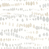 Lisa Audit Dewdrops Wallpaper Wallpaper York Wallcoverings Double Roll Neutral 