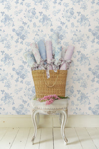 Everblooming Rosettes Jam Cabbage Rose Bouquets Wallpaper Wallpaper A-Street Prints   
