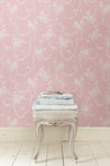 Chandelier Gates Easter Floral Drape Wallpaper Wallpaper A-Street Prints   