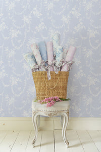 Chandelier Gates Easter Floral Drape Wallpaper Wallpaper A-Street Prints   