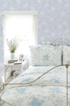 Chandelier Gates Easter Floral Drape Wallpaper Wallpaper A-Street Prints   
