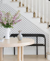 Libby Stone Mini Floral Wallpaper Wallpaper A-Street Prints   