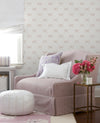 Emma Petal Large Bow Wallpaper Wallpaper A-Street Prints   