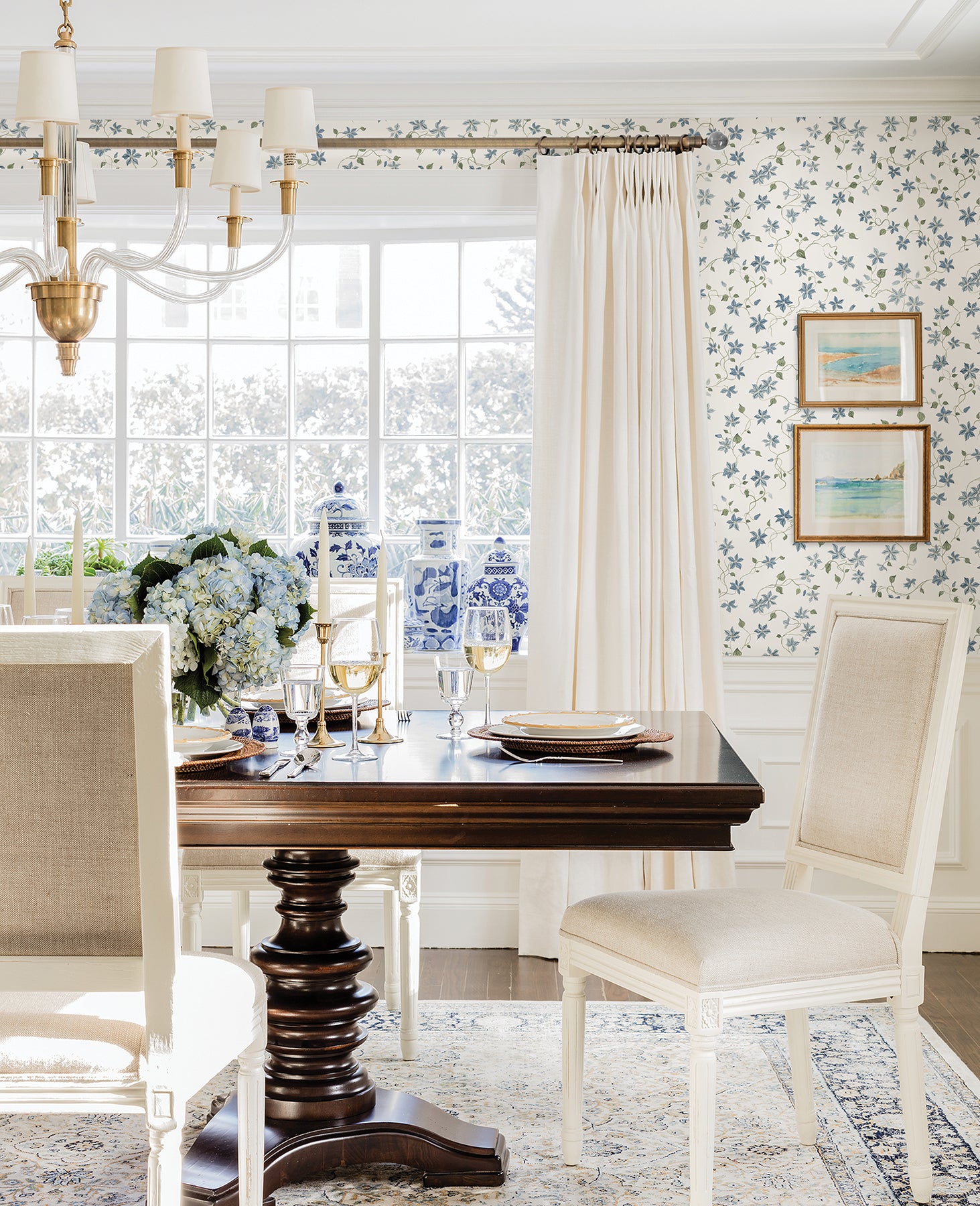 Betsy Heather Floral Trail Wallpaper Wallpaper A-Street Prints   