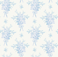 Rosie Arrangements Icey Winters Bouquet Toss Wallpaper Wallpaper A-Street Prints Double Roll Icey Winters 
