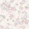 Cabbage Rose Bow Pretty in Ribbons and Roses Wallpaper Wallpaper A-Street Prints Double Roll Pretty in Pink 